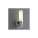 Pebble 1 Light 6 inch Satin Nickel Sconce Wall Light