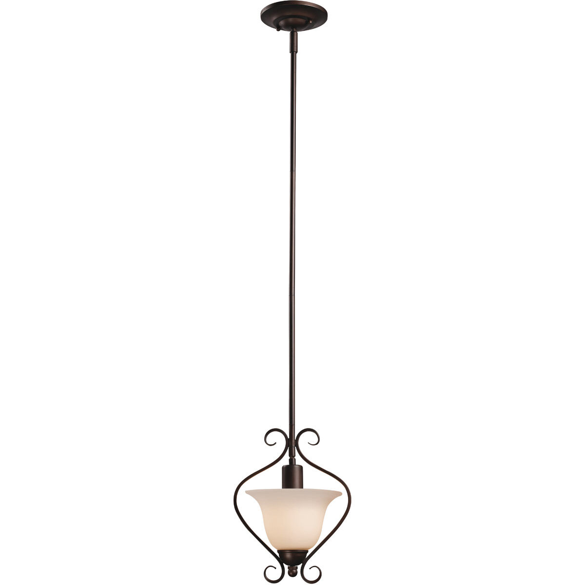 Laredo II 1 Light 8 inch Antique Bronze Mini Pendant Ceiling Light