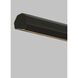 Sean Lavin Modern 20.8 watt Nightshade Black Picture Light Wall Light, Integrated LED