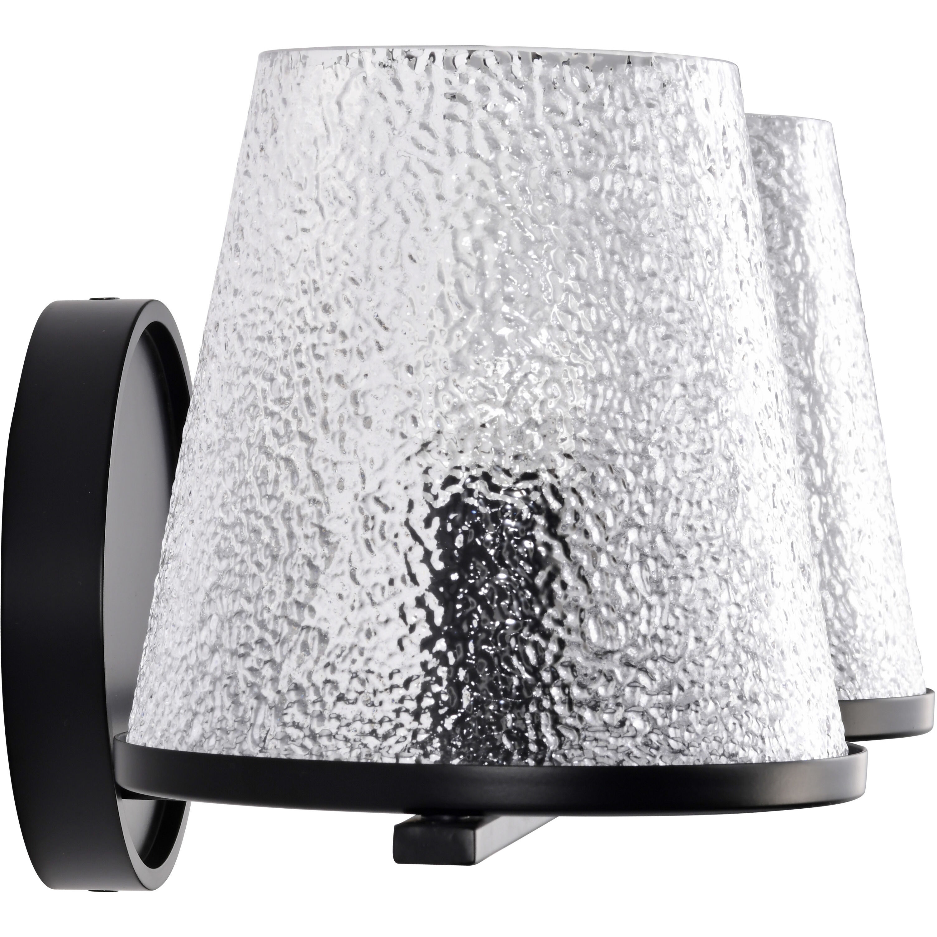 Valentine 16 inch Black Vanity Wall Light