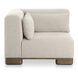 June Beige Corner Chair