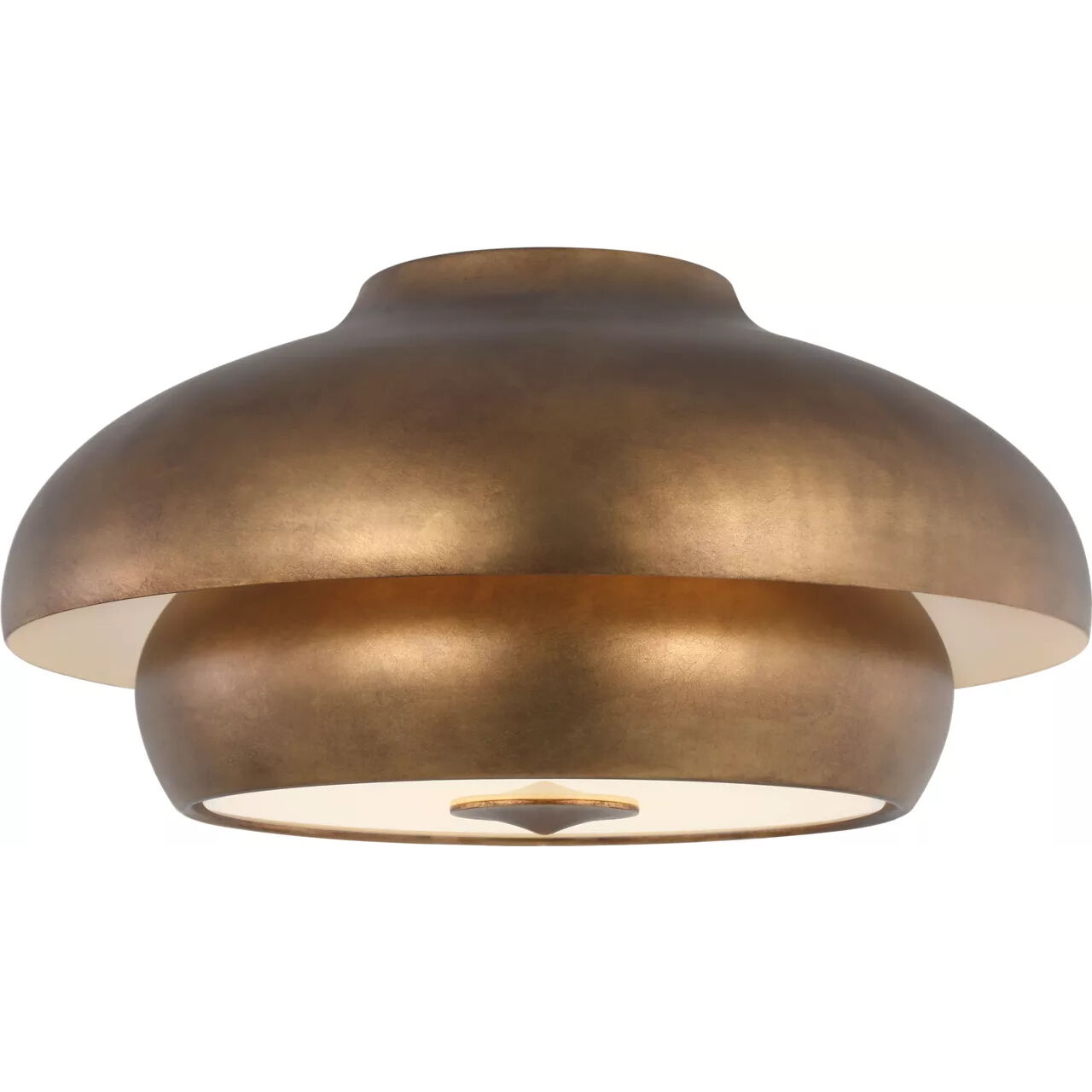 Christiane Lemieux Solene 1 Light 18 inch Vintage Gild Flush Mount Ceiling Light