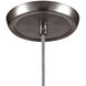 Verona 1 Light 5 inch Satin Nickel Mini Pendant Ceiling Light
