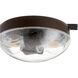 Fort Worth LED Oiled Bronze Patio Fan Light Kit