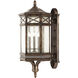 Holland Park 3 Light 34 inch Bronze Outdoor Wall Mount