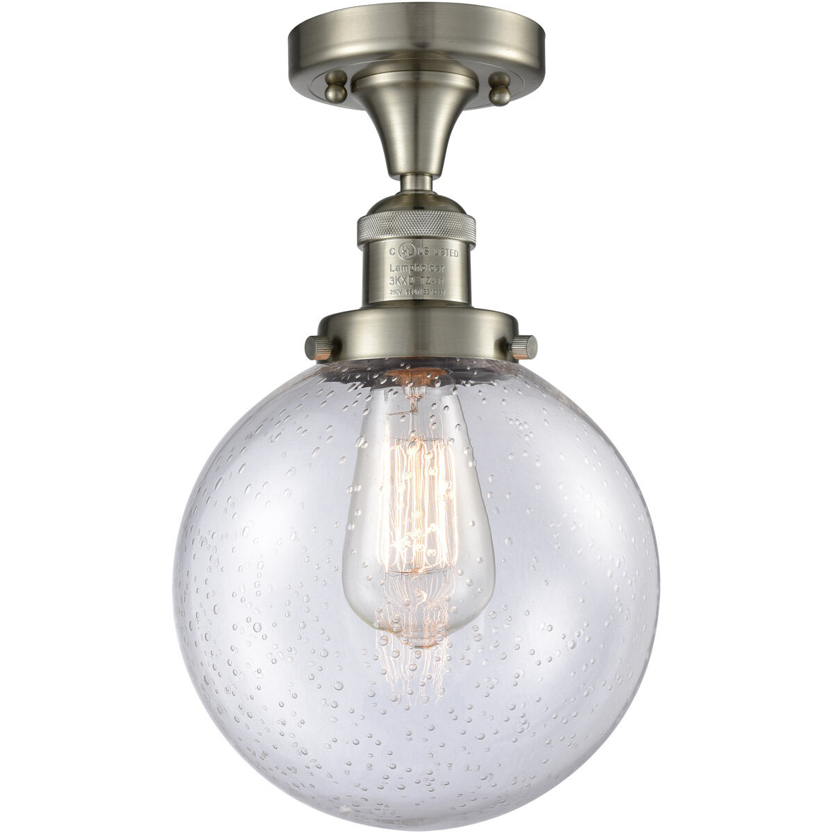 Franklin Restoration Large Beacon 1 Light 8.00 inch Semi-Flush Mount