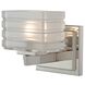 Victoria LED 6 inch Polished Nickel Bath Vanity Light Wall Light