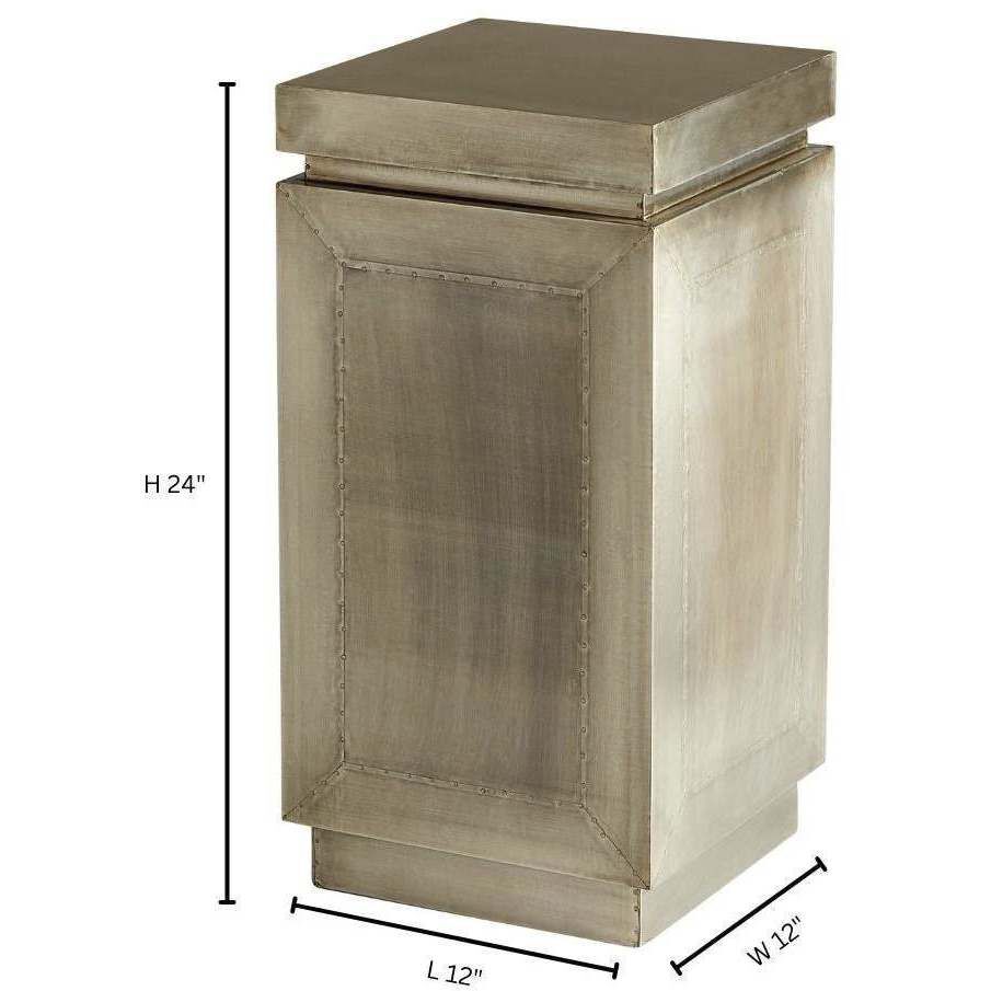Anatolia 24 X 12 inch Antique White Pedestal, Small