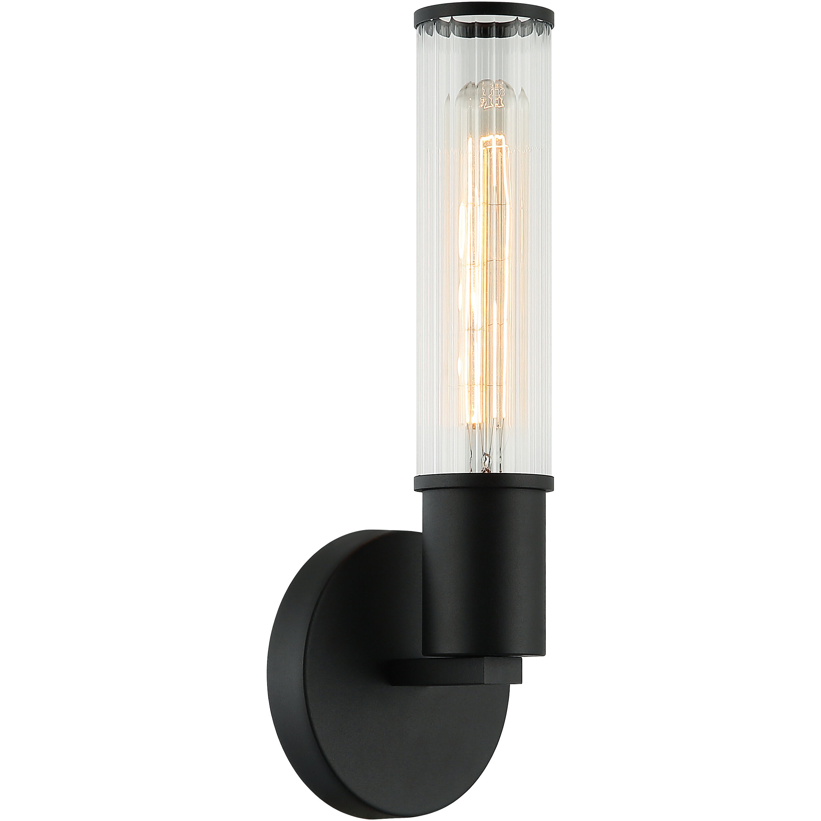 Klarice 1 Light 4.38 inch Matte Black Wall Sconce Wall Light