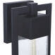 Perimeter 1 Light 17 inch Midnight Outdoor Wall Mount, Small