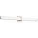 Sean Lavin Milan LED 36.5 inch Satin Nickel Bath Vanity Wall Light