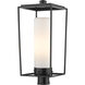 Sheridan 1 Light 22.5 inch Black Outdoor Post Mount Fixture