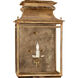 Suzanne Kasler Flea Market Indoor Wall Lantern Wall Light in Gilded Iron