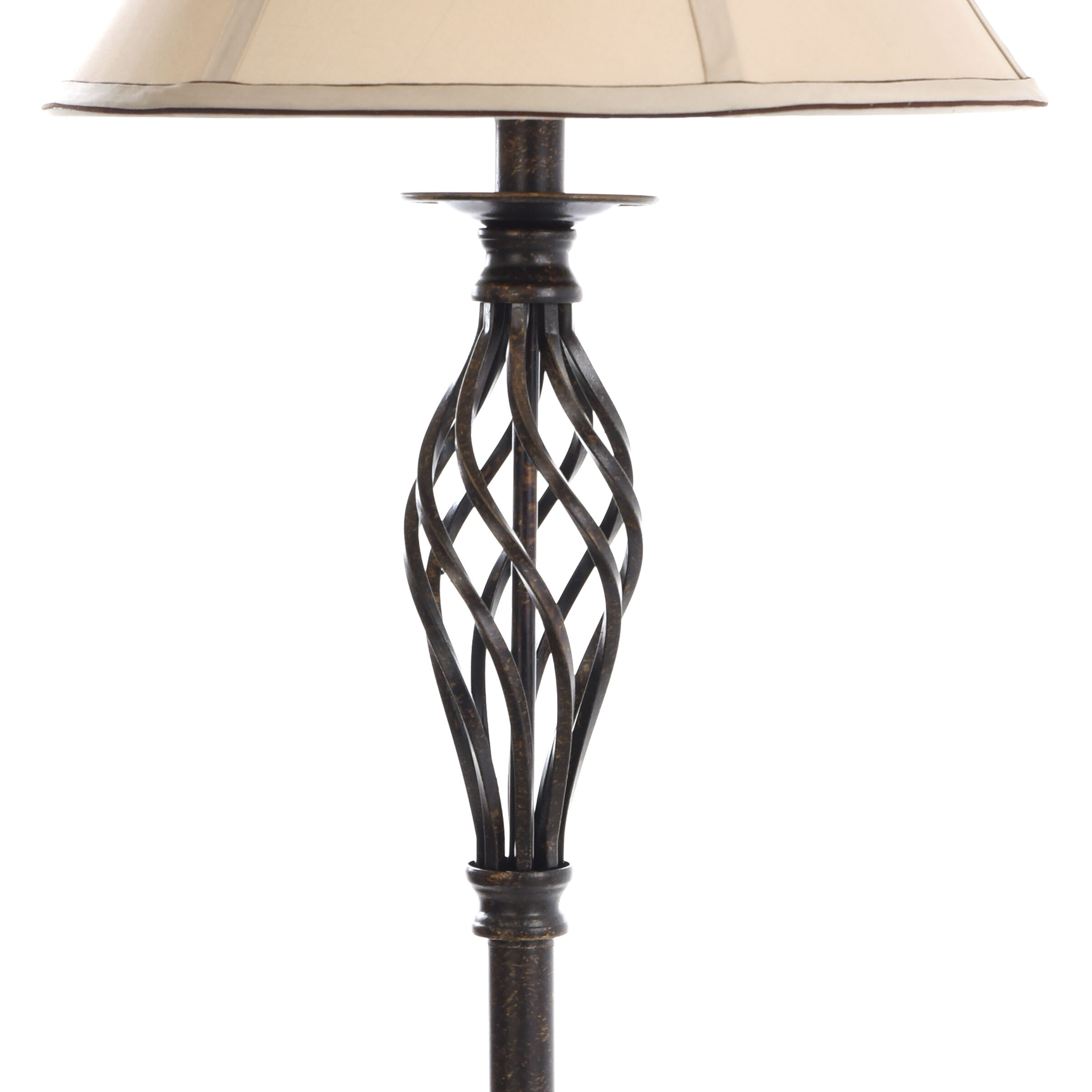 Signature 61 inch 100 watt Barclay Brass Table Lamp Portable Light