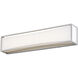 Baden LED 24 inch Brushed Nickel Vanity Wall Light
