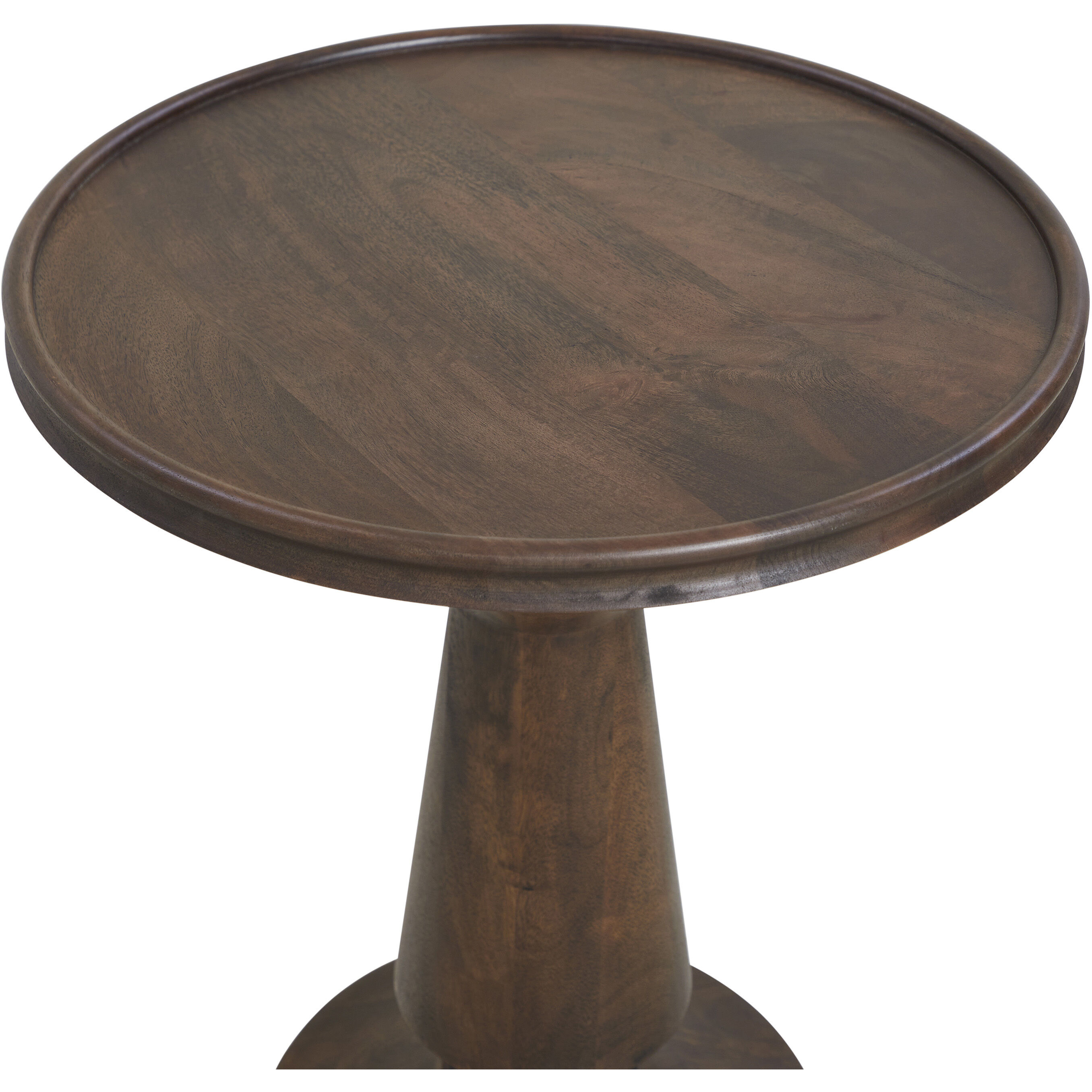 Rospo 22 X 18 inch Walnut Side Table