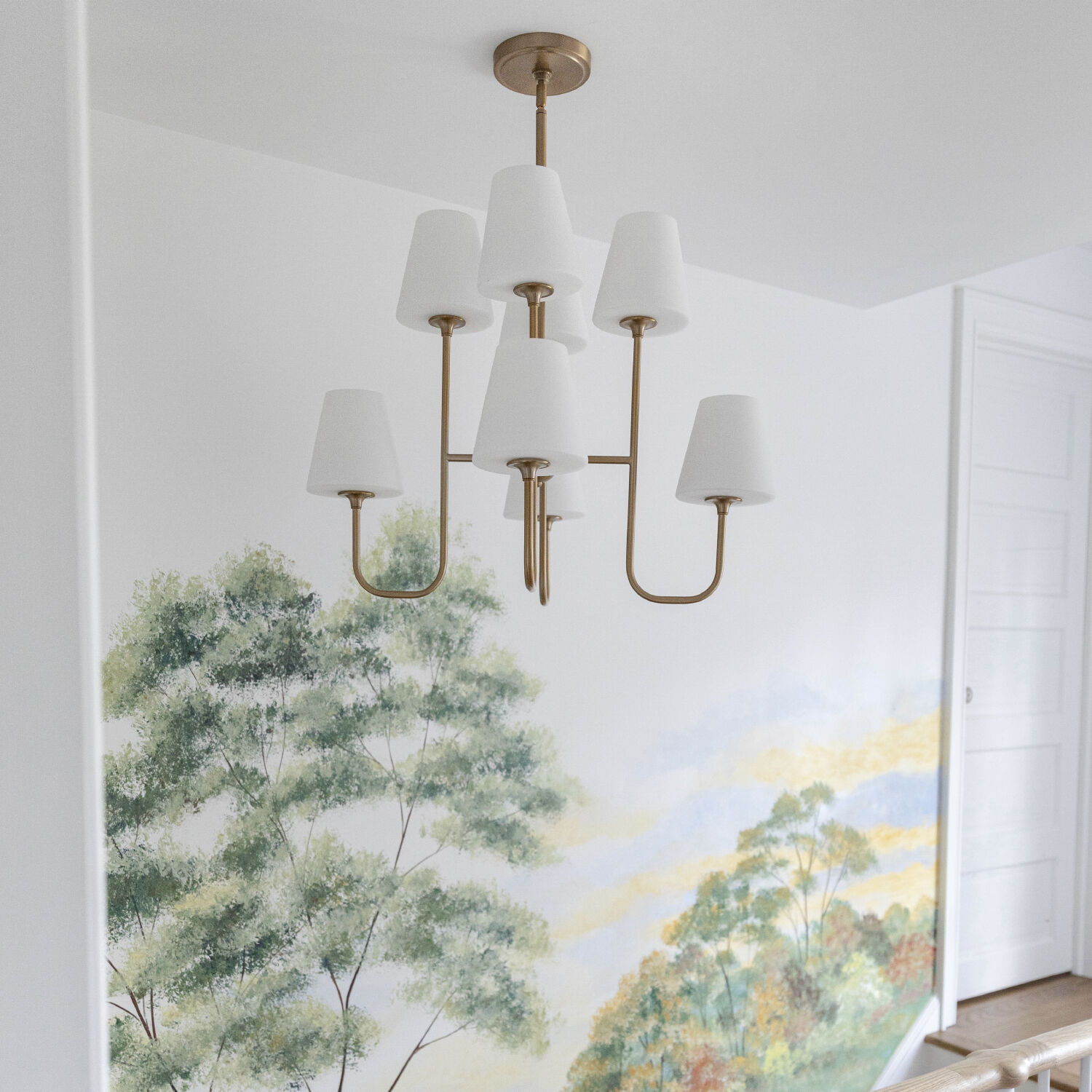 Keenan 8 Light 28 inch Vibrant Gold Chandelier Ceiling Light