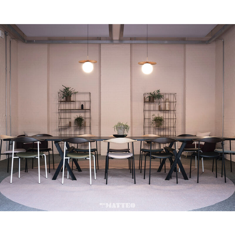 Modern Ruff 1 Light 15 inch Matte Gold Pendant Ceiling Light in Matte Gold and Opal Glass