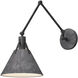 Alora Mood Archer 1 Light 9.5 inch Steel Shade Wall/Vanity Light Wall Light