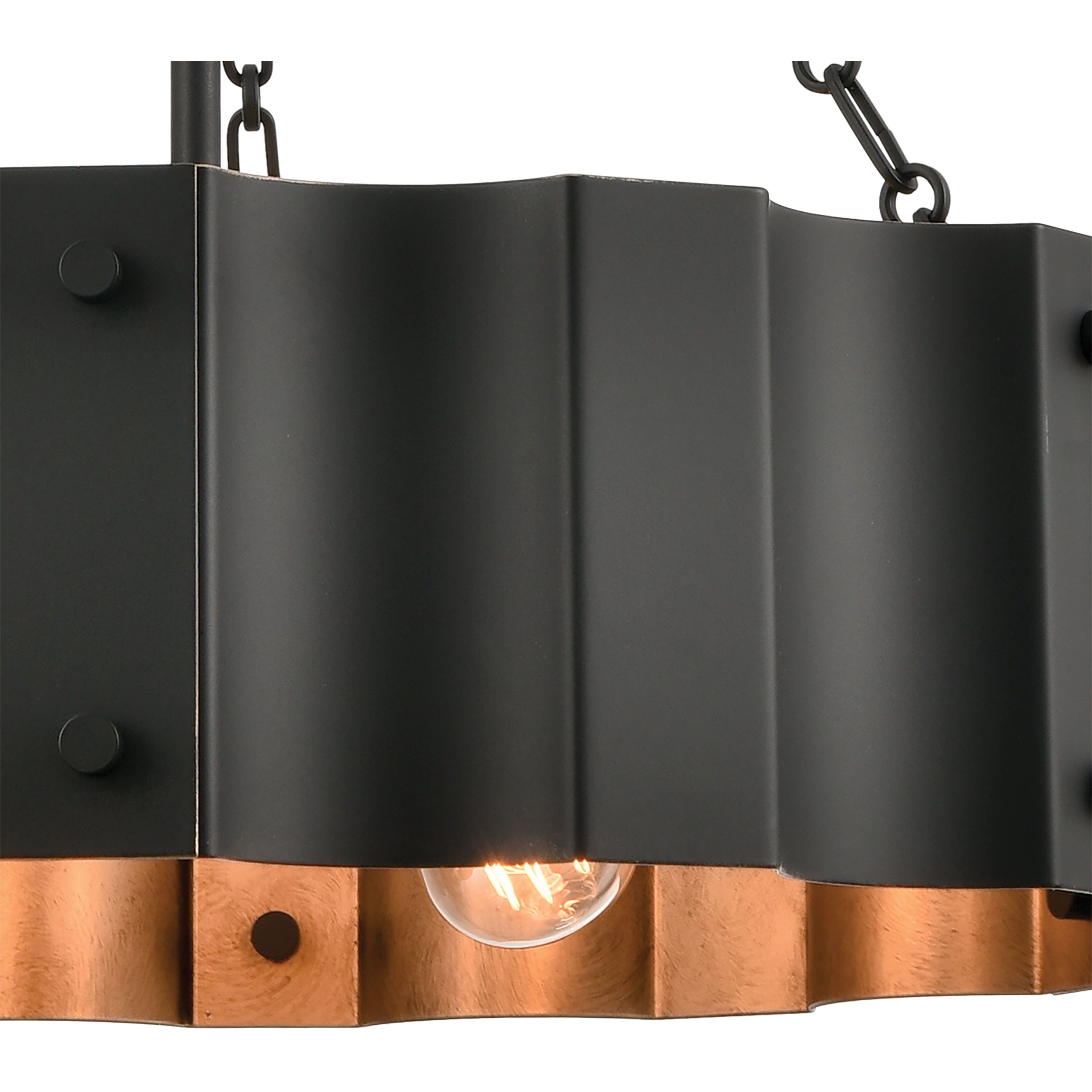 Clausten 4 Light 21 inch Black Chandelier Ceiling Light