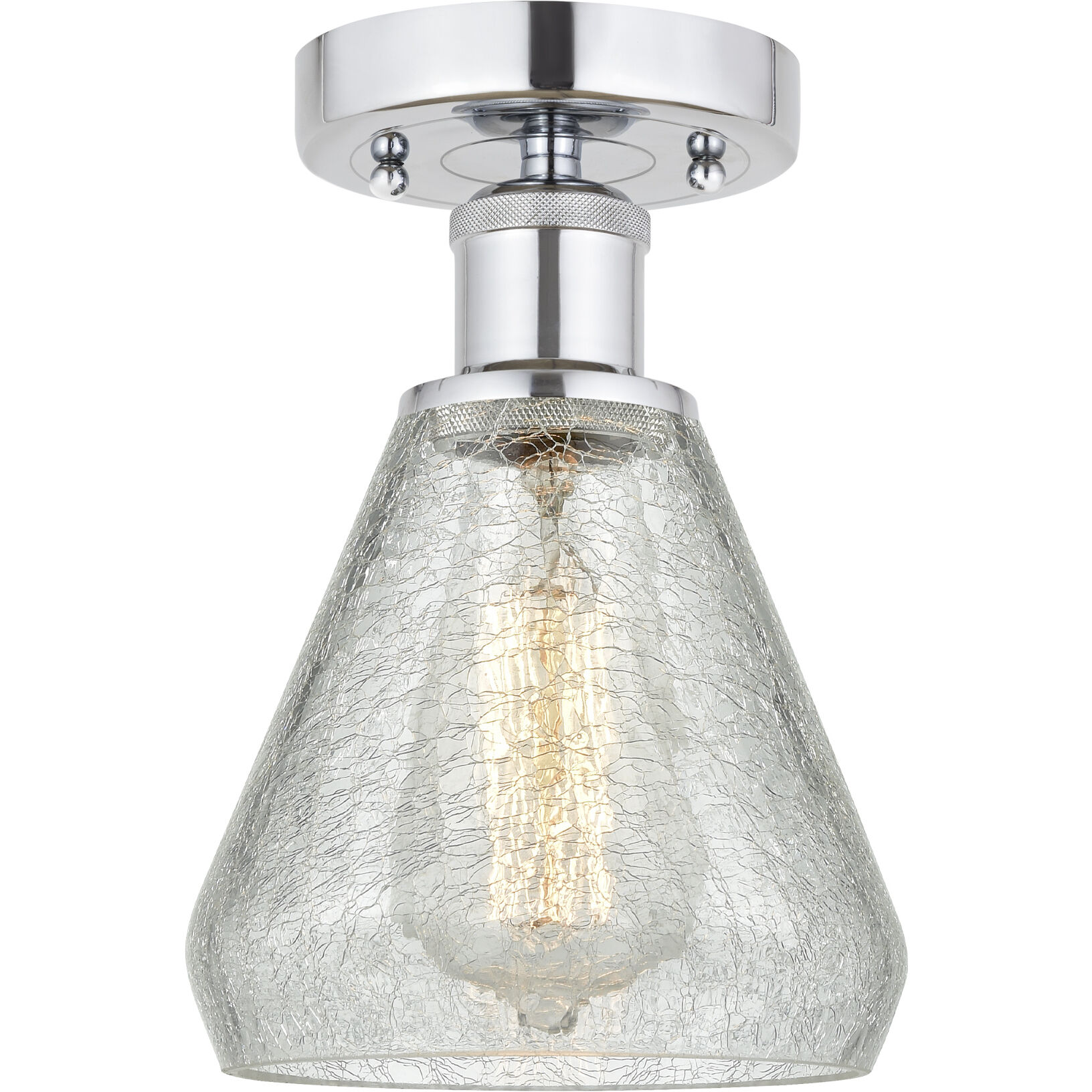 Edison Conesus 1 Light 6.00 inch Semi-Flush Mount