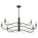Telluride 6 Light 46 inch Iron Dining Chandelier Ceiling Light