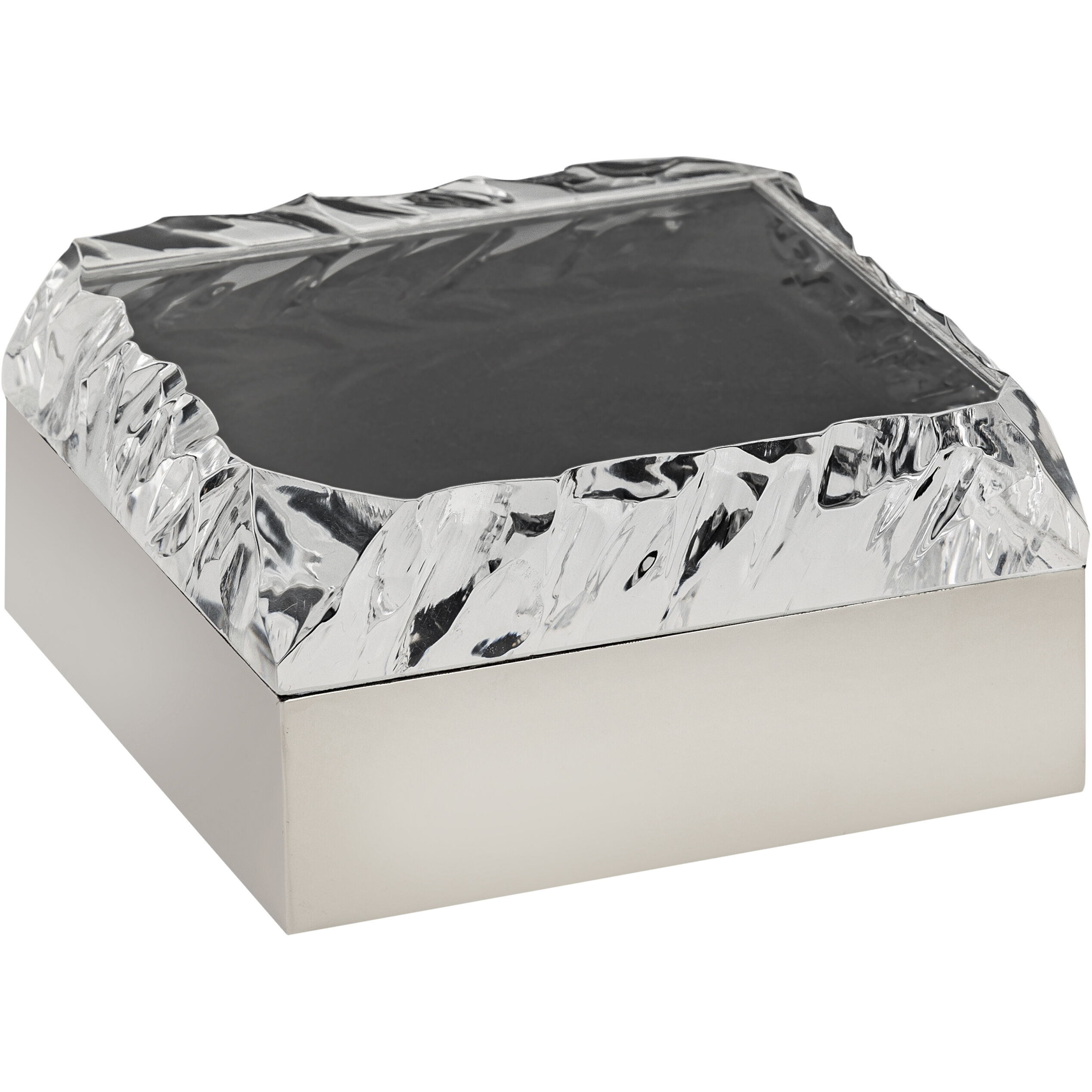 Cogar 7 X 7 inch Polished Nickel with Clear Box