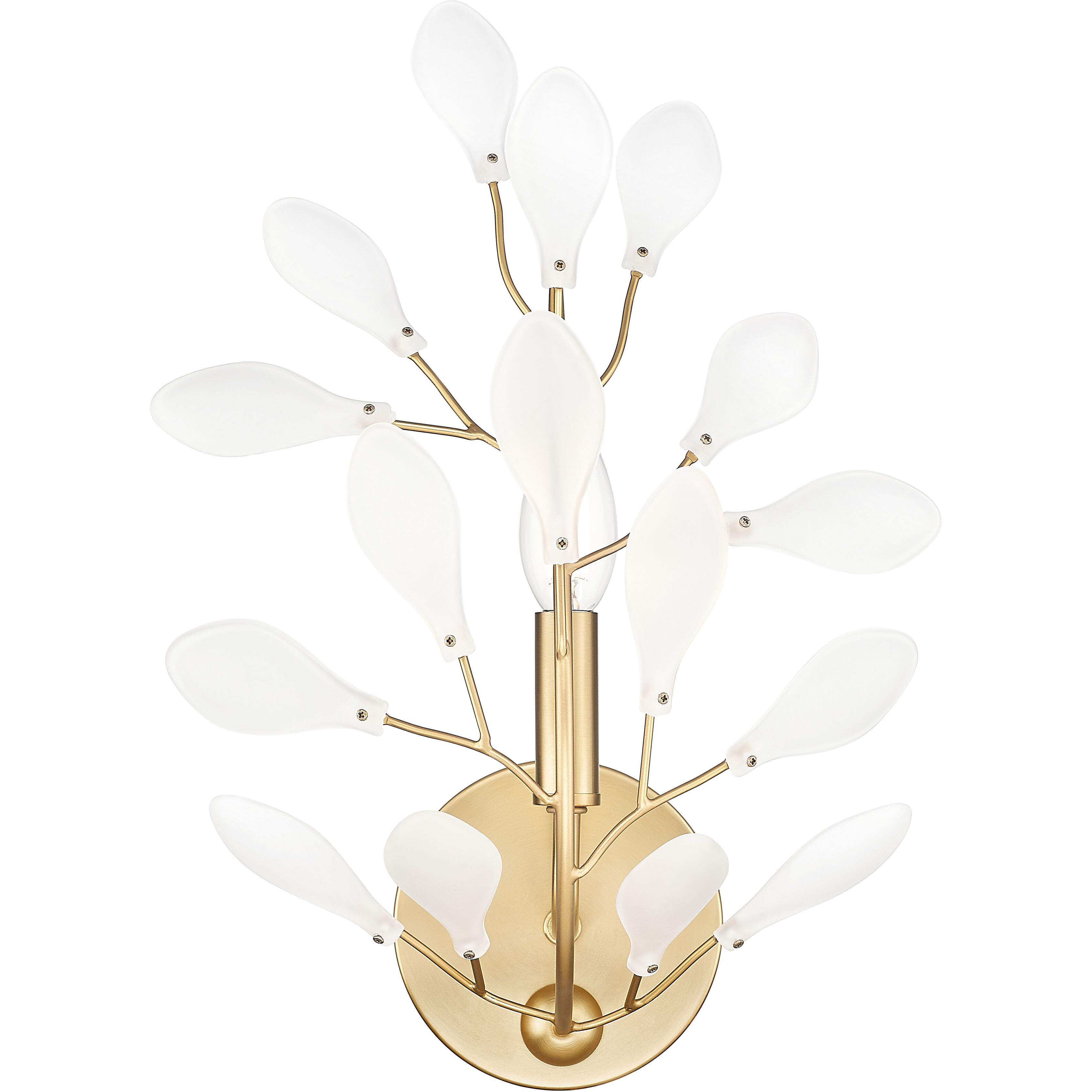 Claudine 1 Light 10 inch Modern Gold Wall Sconce Wall Light