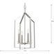 Vertex 4 Light 15 inch Brushed Nickel Foyer Light Ceiling Light
