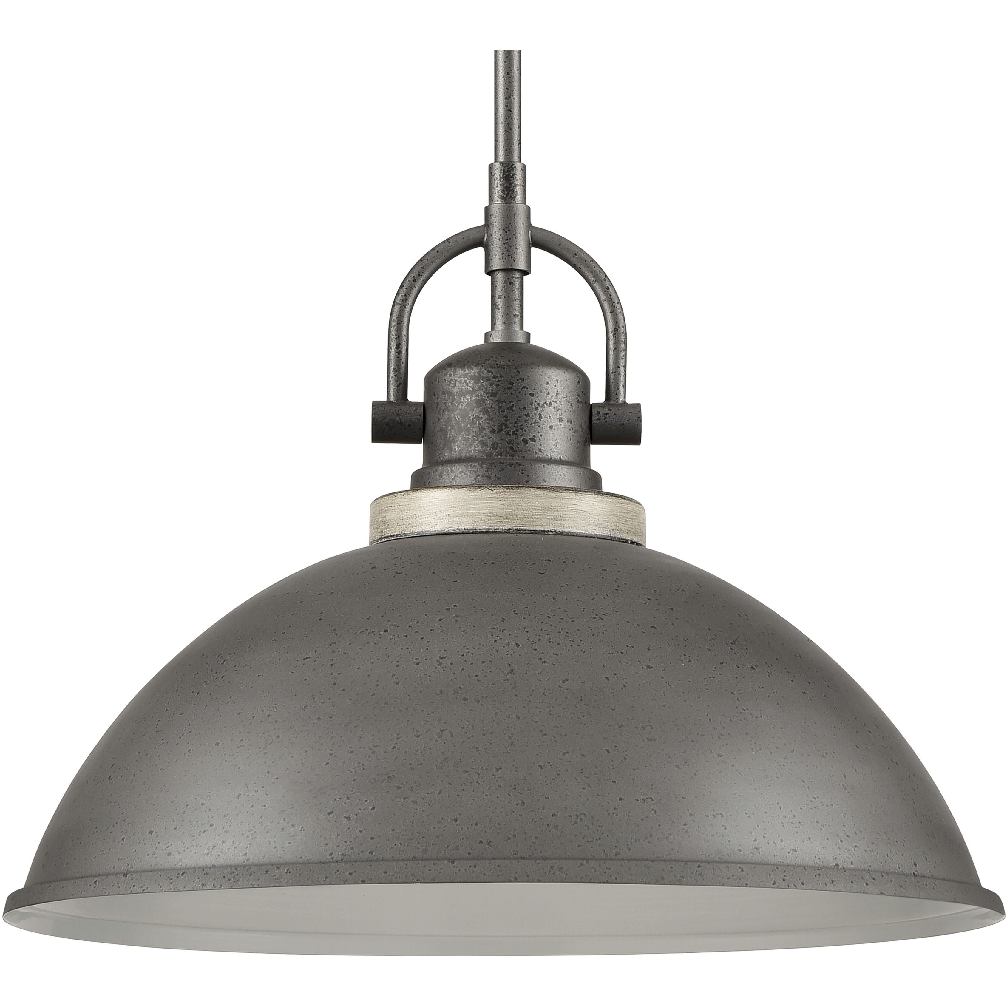 North Shore 1 Light 18 inch Iron with Palisade Gray Outdoor Pendant
