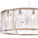 Boundaries 12 Light 32 inch Lacquered Gold Pendant Ceiling Light