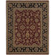 Dinar 36 X 24 inch Black / Oatmeal / Olive / Dark Brown Handmade Rug