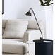 Laurel 28 inch 23 watt Matte Black Accent Table Lamp Portable Light