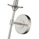 Emily 1 Light 5.5 inch Brushed Nickel Wall Sconce Wall Light
