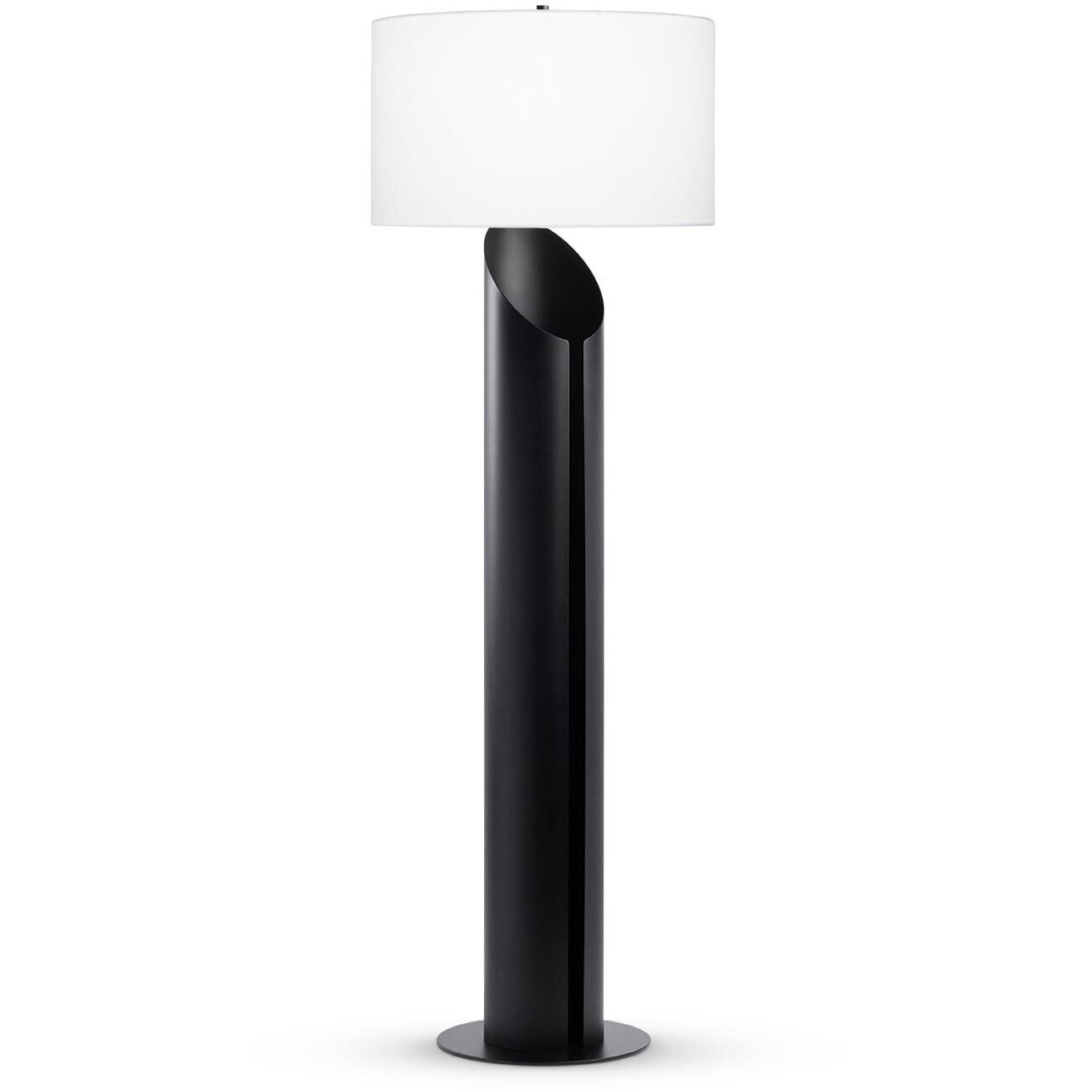 Jade 59.5 inch 150.00 watt Black Matte Floor Lamp Portable Light