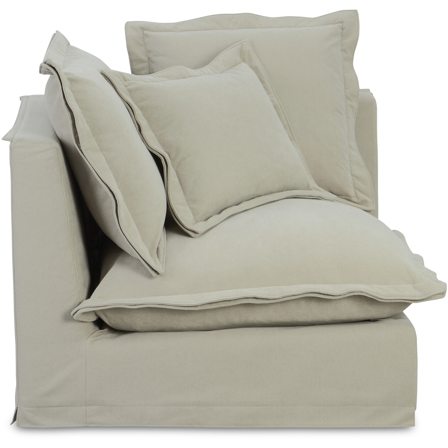 Olivia Beige Corner Chair