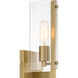 Latitude 2 Light 4.5 inch Brushed Gold Wall Sconce Wall Light