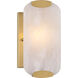 Glowstone Wall Sconce Wall Light in Legacy Brass