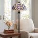 Wisteria Bloom 62 inch 75 watt Matte Black Floor Lamp Portable Light