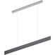 After 8 LED 48.5 inch Slate Linear Pendant Ceiling Light