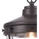 Eastport 1 Light 9 inch Oil Rubbed Bronze Outdoor Pendant
