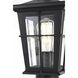Bodine 1 Light 16 inch Black Outdoor Post Light