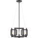 Marco 4 Light 16 inch Matte Black Pendant Ceiling Light