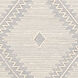 Bedouin 108 X 72 inch Slate/Cream Handmade Rug in 6 x 9