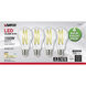Lumos LED Medium A19 12.50 watt 3000K LED Filament