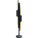 Canada 57 inch 40.00 watt Matte Black Floor Lamp Portable Light