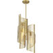Hillbourne 3 Light 14 inch Warm Brass Pendant Ceiling Light