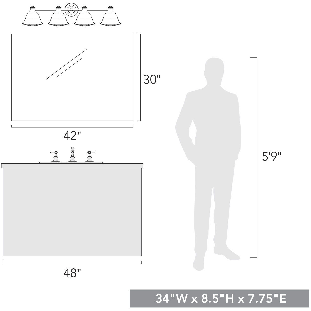 Bartlett Vanity Wall Light