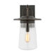 Tybee 1 Light 18.63 inch Antique Bronze Outdoor Wall Lantern, Large