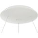 Star Gate LED 23.5 inch White Pendant Ceiling Light